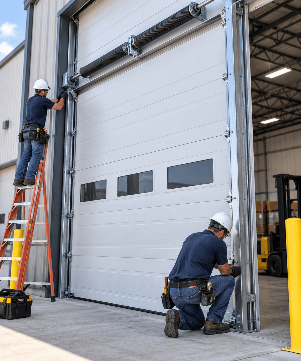 Commercial Garage Doors South Houston TX overhead door installation for warehouse and business properties