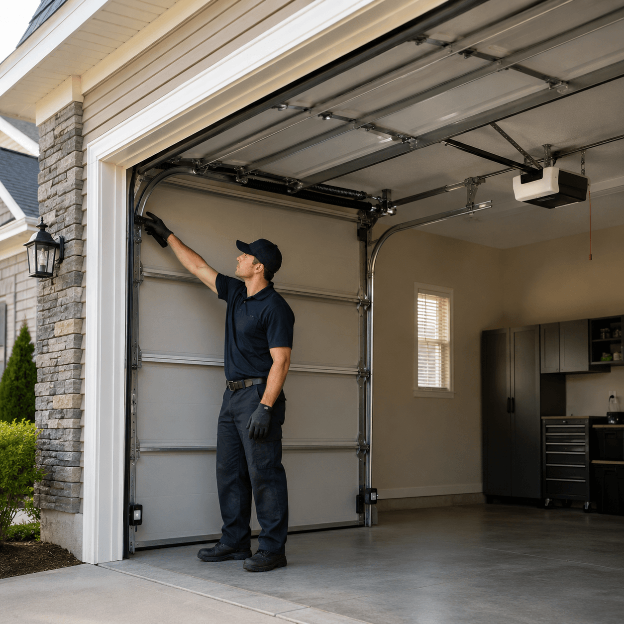 Professional garage door repair service in South Houston TX